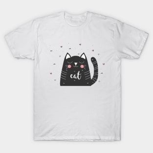 Black Cat T-Shirt